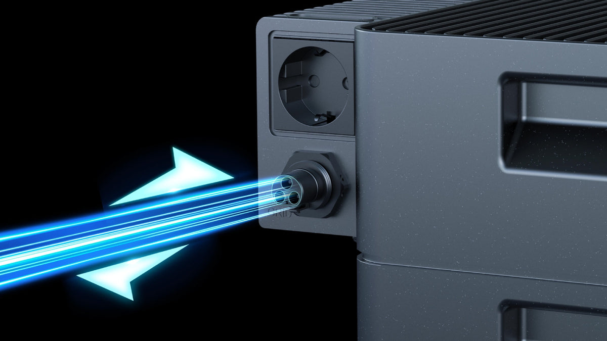 2.500 W bidirektionale Ladeleistung
